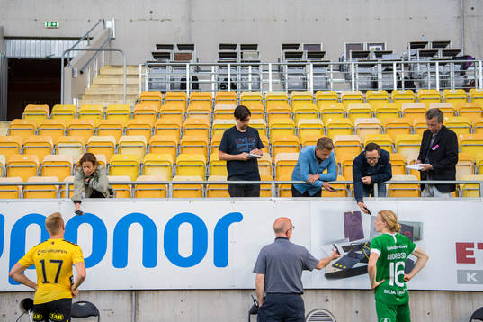 Elfsborgs Per Frick och Hammarbys Gustav Ludwigson