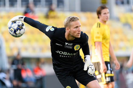 Hammarbys målvakt David Ousted
