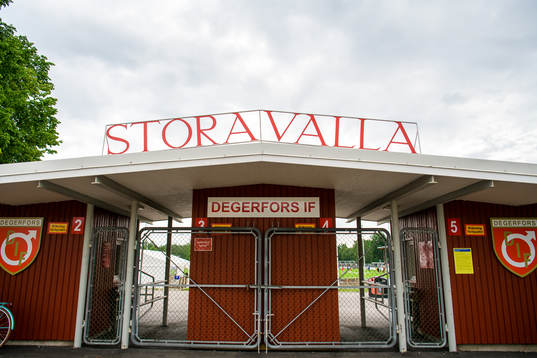 Ingången till Stora Valla