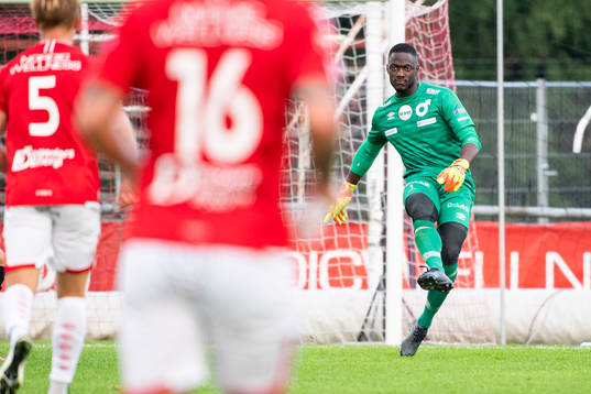 Degerfors målvakt Ismael Diawara