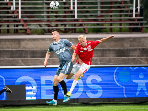 Brages Leonard Pllana och Degerfors Axel Lindahl