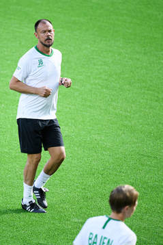 Hammarbys assisterande tränare Joachim Björklund