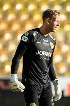 Hammarbys målvakt David Ousted