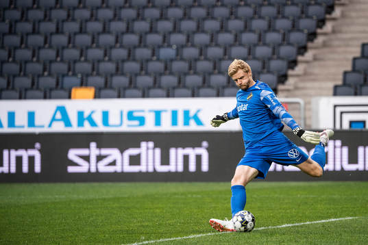 s målvakt Jacob Haugaard