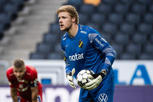 s målvakt Jacob Haugaard
