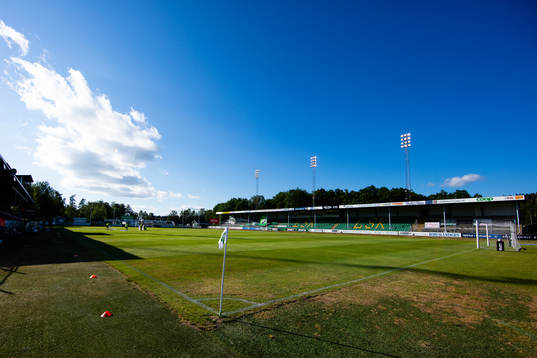 Skarsjövallen innan fotbollsmatchen i Superettan  mellan