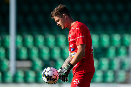 Ljungskiles målvakt Erik Dahlin
