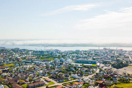 General view of Haugesund Stadion