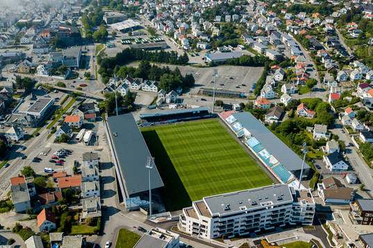 General view of Haugesund Stadion