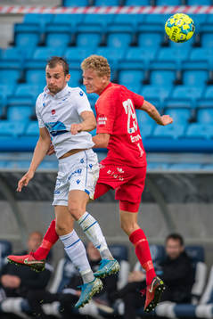 Kevin Martin Krygård of Haugesund and Kristoffer Barmen of