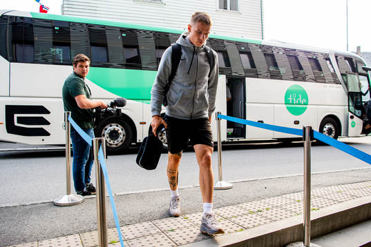 Robert Taylor of Brann arrives