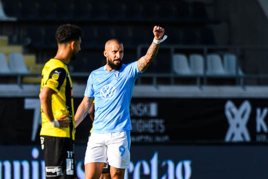 Malmö FFs Guillermo Molins jublar