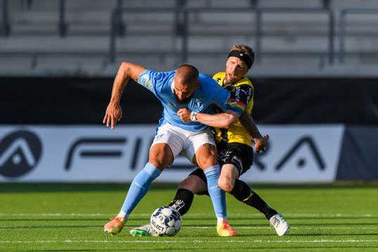 Malmö FFs Guillermo Molins och Häckens Rasmus Lindgren