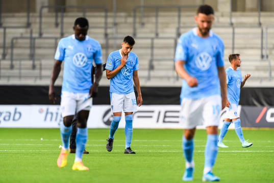 Malmö FFs Anel Ahmedhodzic deppar