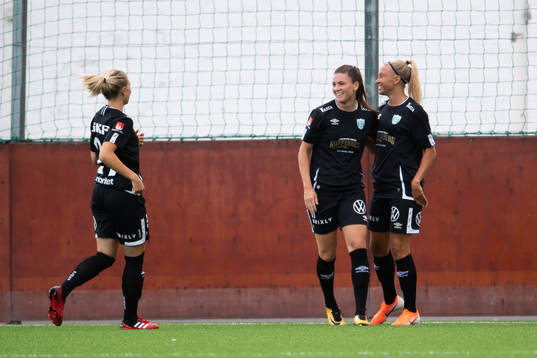 Göteborgs Pauline Hammarlund jublar