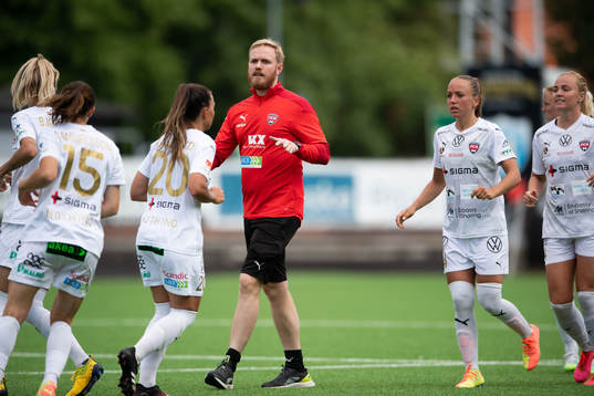 Rosengårds tränare Jonas Eidevall
