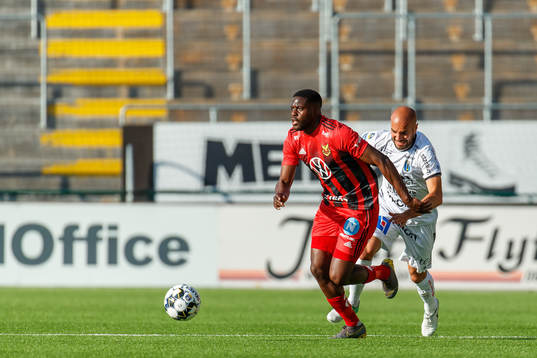 Östersunds Isak Ssewankambo och Sirius Karl Larson