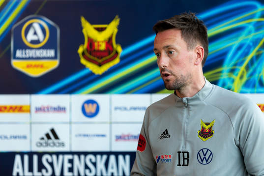 Östersunds tränare Ian Burchnall