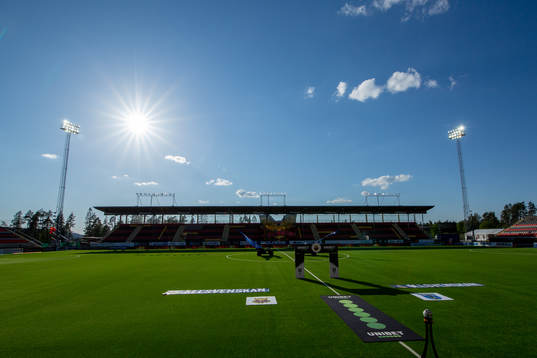 Insidan av Jämtkraft Arena