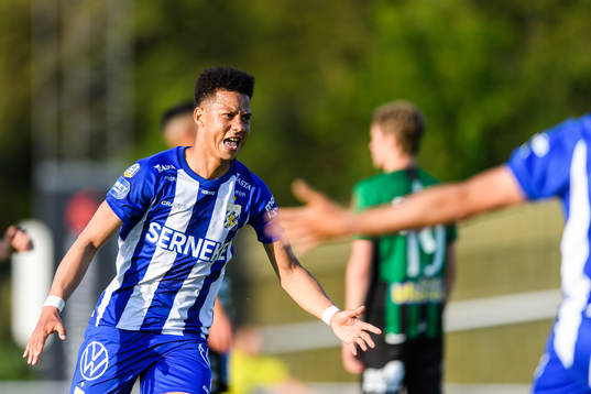 IFK Göteborgs Tobias Sana jublar