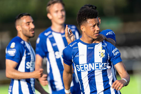 IFK Göteborgs Tobias Sana jublar