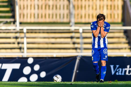IFK Göteborgs Patrik Karlsson Lagemyr deppar