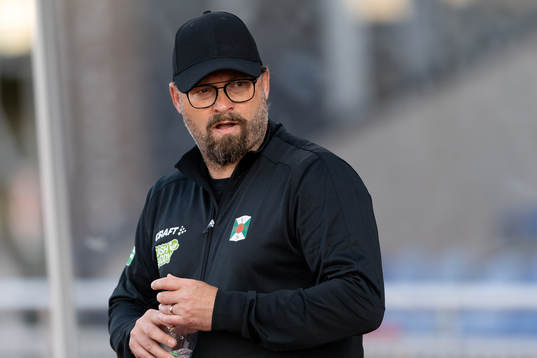 Varbergs tränare Joakim Persson