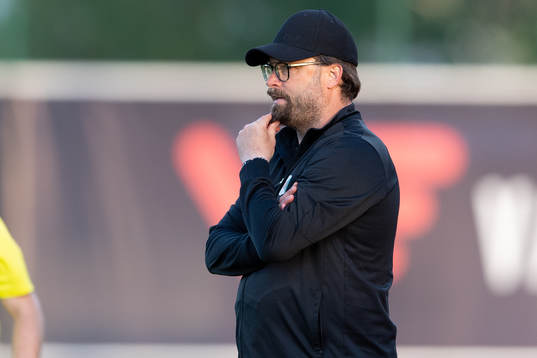 Varbergs tränare Joakim Persson