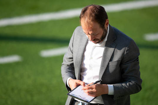 Häckens tränare Andreas Alm