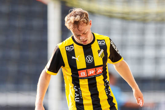 Häckens Adam Andersson deppar