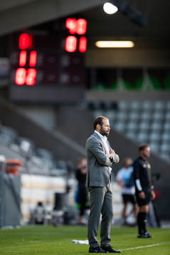 Häckens tränare Andreas Alm