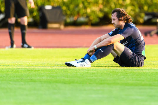 Helsingborgs Mikkel Mix Diskerud deppar