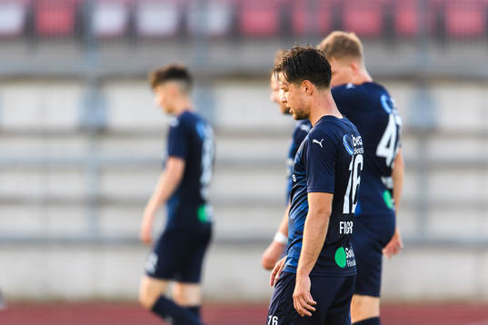 Helsingborgs spelare deppar