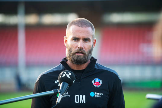 Helsingborgs tränare Olof Mellberg