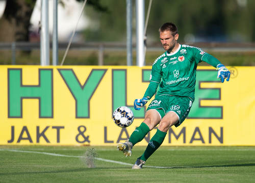 Kalmars målvakt Lucas Hägg-Johansson