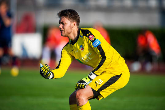 Helsingborgs målvakt Kalle Joelsson