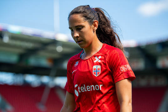 Ingrid Moe Wold of the Norwegian national football team
