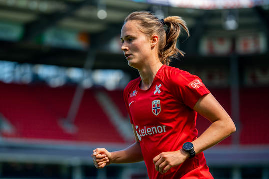 Caroline Graham Hansen of the Norwegian national football
