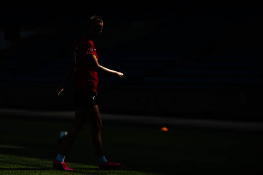Caroline Graham Hansen of the Norwegian national football