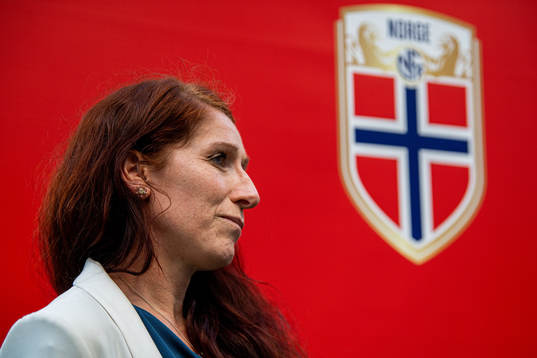 Lise Klaveness, director of elite football at the Norwegian
