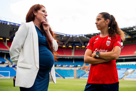 Lise Klaveness, director of elite football at the Norwegian