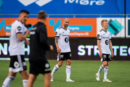 Tore Reginiussen and Birger Solberg Meling of Rosenborg