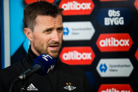 Eirik Horneland, head coach of Rosenborg