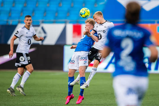 Ola Brynhildsen of Molde and Birger Solberg Meling of