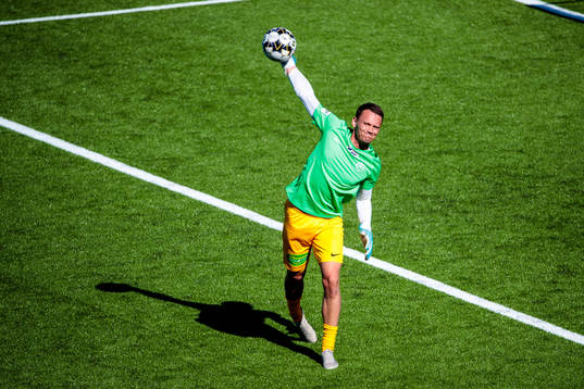 Västerås målvakt Anton Fagerström