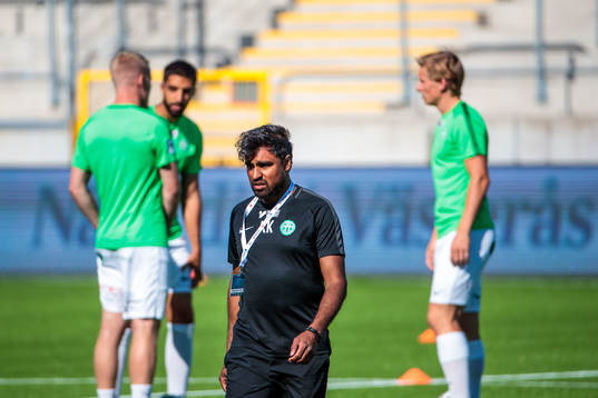 Västerås assisterande tränare Kalle Karlsson