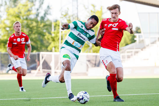 Västerås Brian Span och Degerfors Gustav Granath
