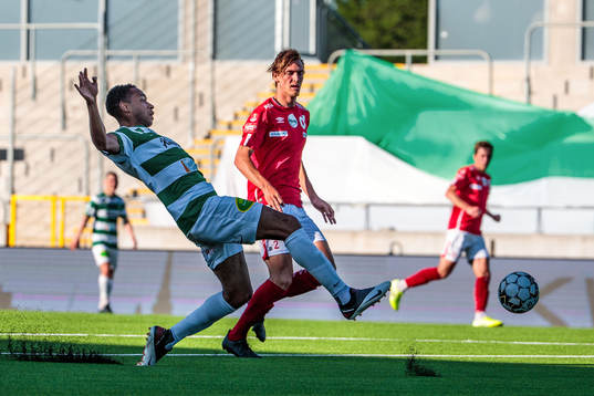 Västerås Brian Span och Degerfors Gustav Granath
