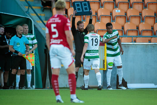 under fotbollsmatchen i Superettan  mellan Västerås SK