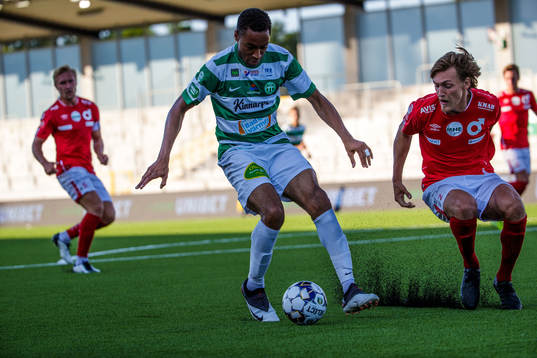 Västerås Brian Span och Degerfors Gustav Granath